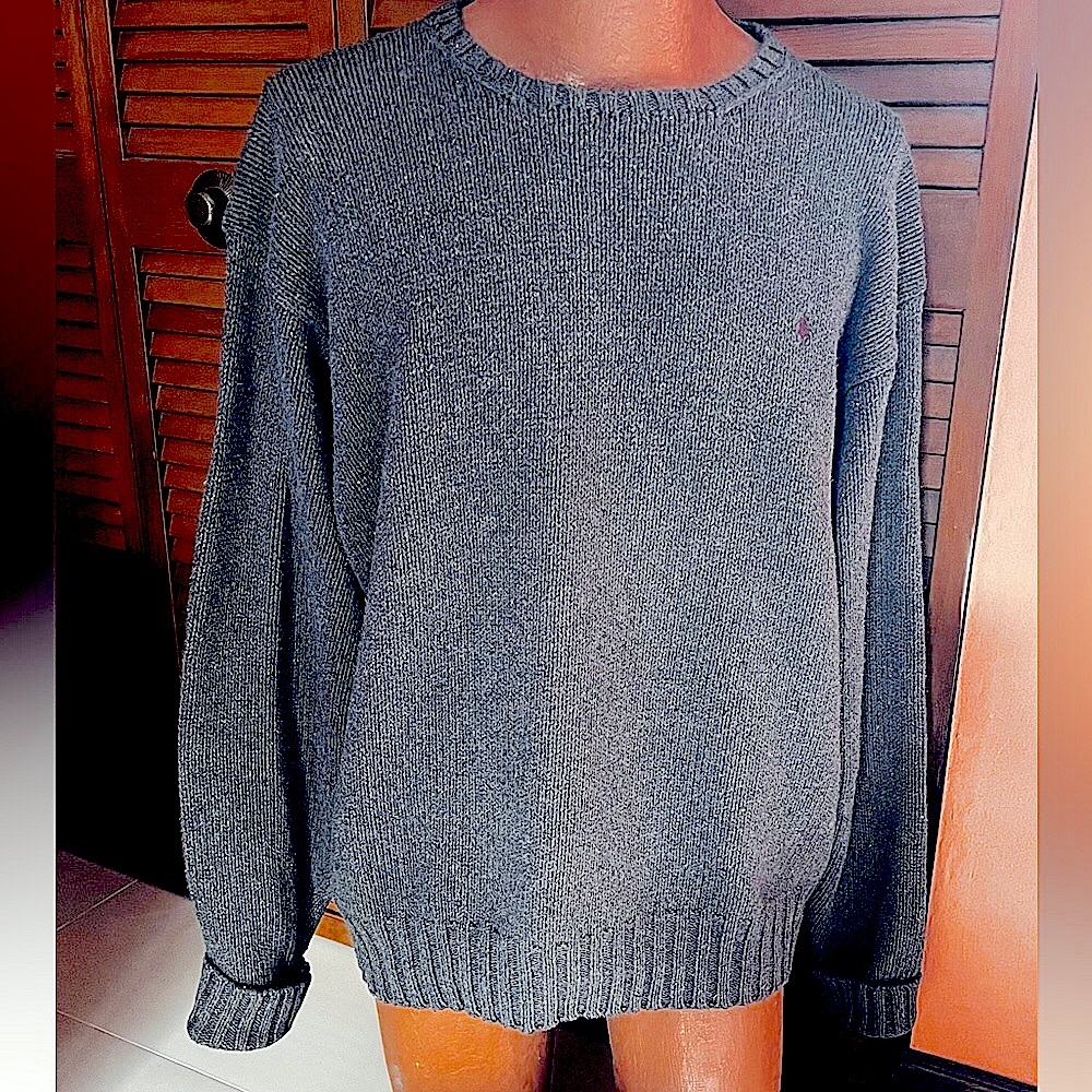 Polo Vintage Ralph Lauren Men's Cotton Sweater Hong Kong